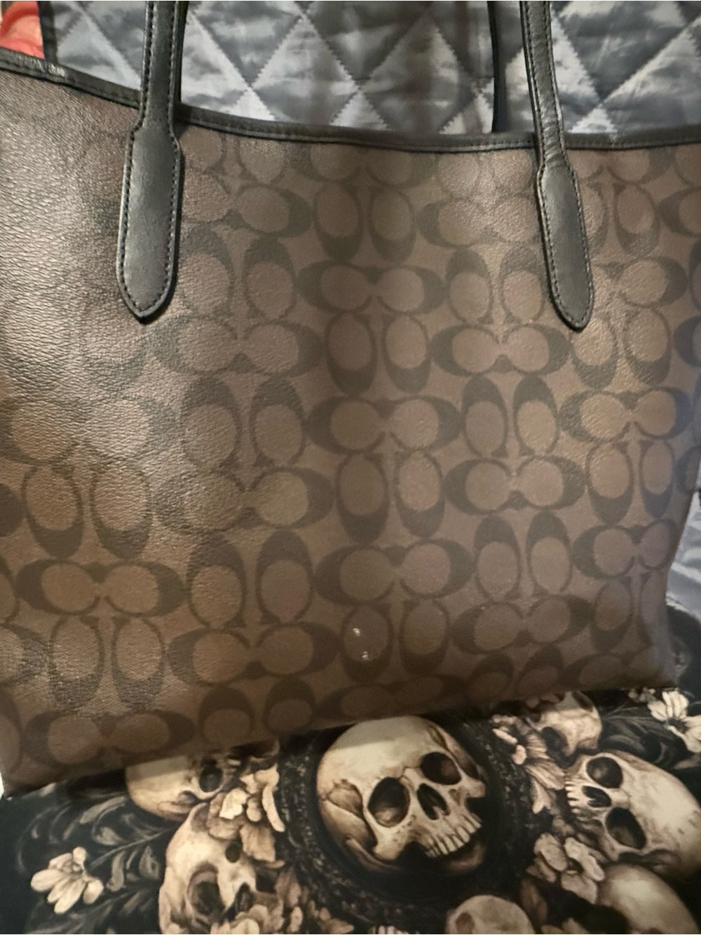 Coach City Tote with sunglass case - Picture 6 of 8